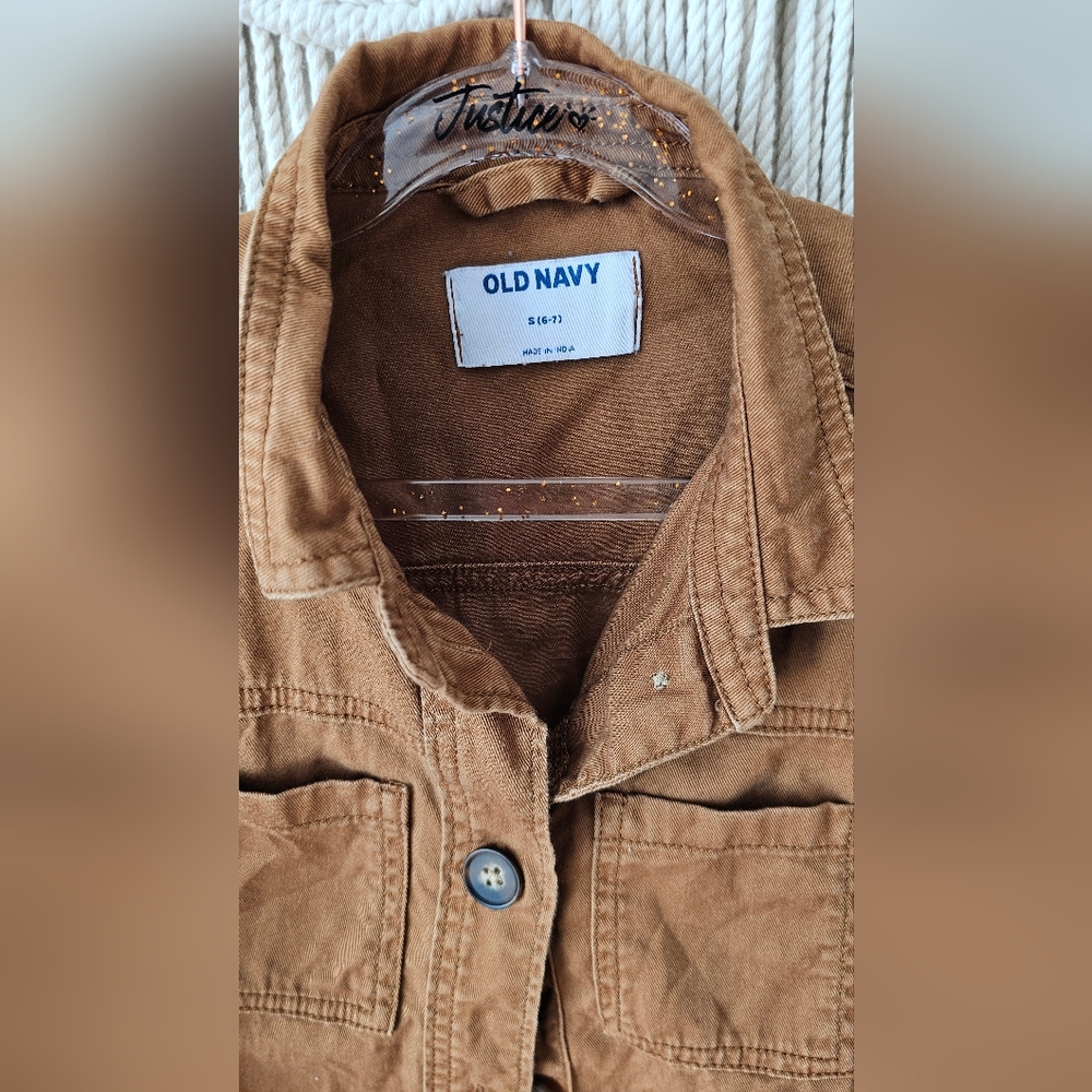 Girls Brown Jacket - Picture 3 of 3